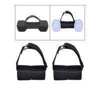 2 cinturini alla caviglia con manubri regolabili per esercizi di allenamento