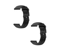 2 cinturini compatibili con Polar Pacer, 20 mm, sportivi, impermeabili, in silicone, per uomo e donna, 155-220 mm