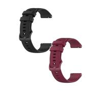 2 cinturini compatibili con Withings ScanWatch Light 37 mm cinturini sportivi impermeabili di ricambio in silicone per orologio ScanWatch Light 37 mm