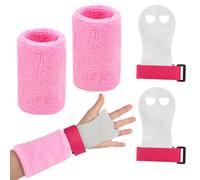 2 Cinturini da Polso con Presa per Ginnastica Sportiva 2 Cinturini la Protezione del Polso, Set di impugnature, Cross Training, ginnastica, Pull Up Grips, Manopole Paracalli per Ginnastica Artistica