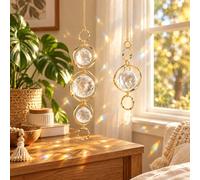 2 ciondoli di cristallo la luce decorazioni da appendere alle finestre | Decorazioni da appendere alle finestre ciondoli per catturare la luce suncatcher progetti fai da te per finestre, giardini