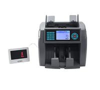 2 CIS Counter Machine Mix Value Value Counter Auntefet Money Detector for 8-12 tipi di ordinamento delle valute e conteggio for il contatore di denaro perù pesos(With display)