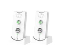 2 citofoni wireless per casa, 1000 m, chiamata bidirezionale, comunicazione da stanza a stanza, interfono portatile a 2 vie, chiamante anziani, include dock di ricarica e cavo