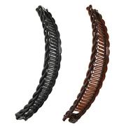 2 clip a banana da donna Claire per capelli grandi fermagli per capelli piatti clip spessi per kitsch forcina per capelli a banana fermaglio per capelli banana clip volume invisibobble French