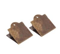 2 clip per documenti antichi multiuso segnalibri clip per pagine clip decorative per album di ritagli per notebook diario planner in metallo anticato segnalibri clip per scrapbooking notebook diario