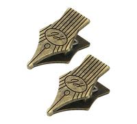 2 clip per documenti antichi segnalibri multiuso clip per pagine clip decorative per scrapbooking per notebook journal planner set clip per raccoglitori per ufficio