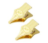 2 clip per documenti antichi segnalibri multiuso clip per pagine clip decorative per scrapbooking per notebook journal planner set clip per raccoglitori per ufficio