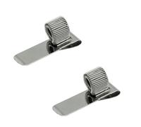 2 clip portapenne per notebook, organizer per matite con anello a molla singola, portatile, adatto a quasi tutte le dimensioni di penna, morsetti per matite per scrivania da ufficio, accessori per