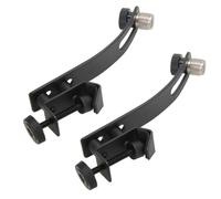 2 clip portatili per microfono e batteria, con morsetto per garantire un suono chiaro per musicisti in vari luoghi di musica