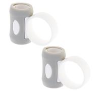 2 clip stabilizzatore per bacchetta da batteria, installazione rapida, regolabile, clip di controllo per bacchette, aiuti per principianti, anelli di controllo