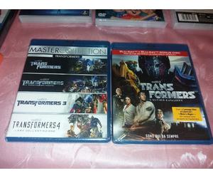 2 cof 5 blu ray new TRANSFORMERS 1+2 vendetta del caduto+3+4+l'ultimo cavaliere
