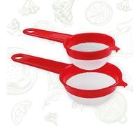 2 colini da cucina diametro 8 e 10 cm, rete fine in Nylon. 100% Made in Italy CO