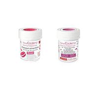 2 coloranti alimentari in polvere - porpora-rosa