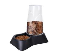 [2 colori] Distributore Automatico Cibo Secco con Piedini, 20x30x31cm da 3,5 LT