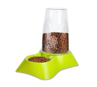 [2 colori] Distributore Automatico Cibo Secco con Piedini, 20x30x31cm da 3,5 LT