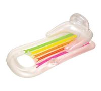 [2 COLORI] Materassino Poltrona Abbronzante gonfiabile 160x85 Mare Piscina 802EU