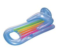 [2 COLORI] Materassino Poltrona Abbronzante gonfiabile 160x85 Mare Piscina 802EU