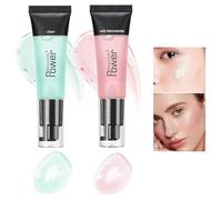 2 colori primer face makeup, Idrating Face Primer, Idrating Face Primer a base di gel, Primer trucco viso per lisciare la pelle, trucco maneggevole, idrata