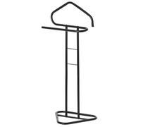 [2 colori] Servo Muto Appendiabiti da Camera in Metallo a 2 Posti, 43x36x110,5cm