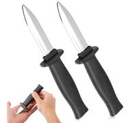 2 coltelli a sparire per pugnale, coltello finto, trucchi magici puntello per bambini adulti festa sciocco bomboniera, Halloween plastica retrattile coltello falso pugnale puntello trucco trucco