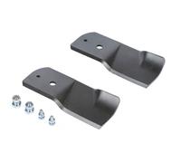 2 coltelli da 17 cm compatibili con Stiga Park 107M, Villa 92M 107M destra 1134-9063-01, 1134-4475-01