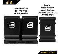 2 Interruttore Alzacristallo Anteriore Per Skoda Fabia II Roomster 1Z0959858