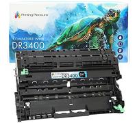 2 Compatibili DR3400 Tamburo per Brother DCP-L5500DN L6600DW HL-L5000D L5200DW L5200DWT L6250DN L6300DW L6300DWT L6400DW L6400DWT L6400DWTT MFC-L5700DN L5750DW L6800DW L6900DW - Nero, Alta Resa