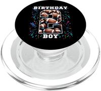 2 ° compleanno ragazzo 2 anni calcio compleanno ragazzo PopSockets PopGrip per MagSafe