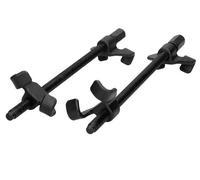 2 COMPRESSORI MOLLE SMONTAGGIO AMMORTIZZATORI AUTO SMONTA REGOLABILE 28CM 280MM