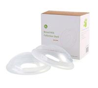 2 conchiglie per la raccolta del latte, 10 ml, riutilizzabili, in silicone flessibile, per conservare il latte materno per mamme che lavorano quotidianamente e che allattano al seno, per conservare il