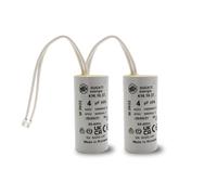 2 condensatori a 4 uF a connettori, per motore a tapparelle Bubendorff, cilindrico per riparazione, alta qualità e lunga durata, fondo piatto, 250 V, condensatore Ducati Energia