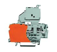 2 Conductor 35Mm Din Rail Mount Fusibile Terminale Push In Con Gabbia 250V 6.3A