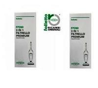 2 conf 6 Sacchetti Folletto VK200 VK220 S Vorwerk Originale Filtrello Premium