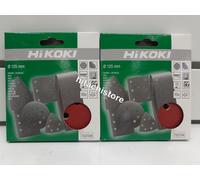 2 CONF. CARTA ABRASIVA GRANA 100 PER ROTO-ORBITALI SV13YA SV13YB HIKOKI HITACHI