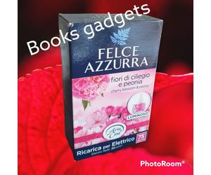 2 Conf. Felce Azzurra Fior di Ciliegio Peonia Ricarica per Diffusore Elettrico