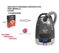 2 CONF. SACCHETTI ASPIRAPOLVERE HOOVER ORIGINALI H73A ATHOS