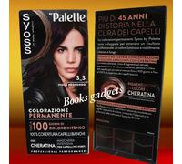 2 Conf. Syoss Palette Tintura Profess. Colorazione Permanent 3_3 Viola Profondo