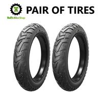 2 Confezione: CST Tourance Grasso Pneumatici 20x4.0 Ebike Filo Nero Due Composto