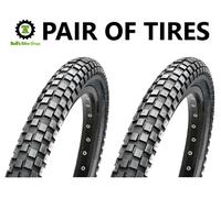 2 Confezione: Maxxis Holy Roller Pneumatici 20x2.20 Acciaio Nero Perle 60TPI BMX