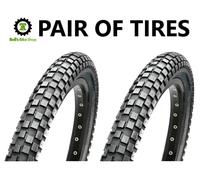 2 Confezione: Maxxis Holy Roller Pneumatici 26x2.40 " Acciaio Nero MTB BMX 26 "