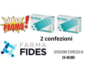 2 CONFEZIONI Be-total plus 40 compresse promo