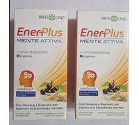 2 Confezioni Bios Line EnerPlus Mente Attiva Integratore Spediz. Omaggio