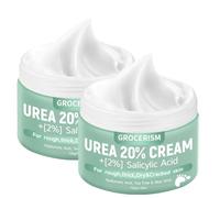 2 Confezioni Crema Piedi Urea 20% 150g || Crema Per Piedi e Mani Con Acido Ialuronico, Tea Tree e Aloe Vera Per Un'idratazione Profonda, Rimozione e Ammorbidimento Dei Calli
