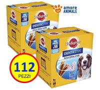 Pedigree Dentastix Large per l'igiene orale del cane - Confezione da 56 Stick