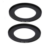 2 confezioni da 58 - 82 mm - anello per filtro step-up da 58 mm a 82 mm, anello per filtro Step Up da 58 mm maschio da 82 mm femmina per obiettivo DSLR e filtri a infrarossi ND UV CPL