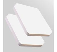 2 confezioni da soffitto LED 36 W lampada da soffitto 6500 K 3240 LM lampada da soffitto moderna camera bianca neutra, impermeabile IP44, Ø 230 x 40 mm, applicabile a bagno, camera da letto, cucina
