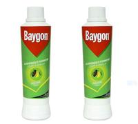 2 CONFEZIONI DI BAYGON POLV CONTRO SCARAFAGGI E FORMICHE DA 250GR