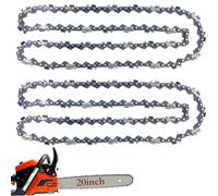 2 confezioni di catene per motosega da 50,8 cm, passo 0,95 cm, calibro 72 E, per Husqvarna 455 Rancher, 460 Rancher, Stihl MS391 MS311 33RS-72, Poulan PR5020 - E72