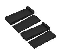 2 confezioni di cuscinetti isolanti in schiuma ad alta densità per monitor da studio con area utilizzabile