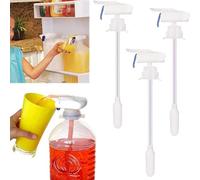 2 confezioni di dispenser automatico per bevande, per il latte del frigorifero, contenitori per bevande anti-fuoriuscita, adatti per cucine domestiche, facili da usare, set indispensabile per anziani